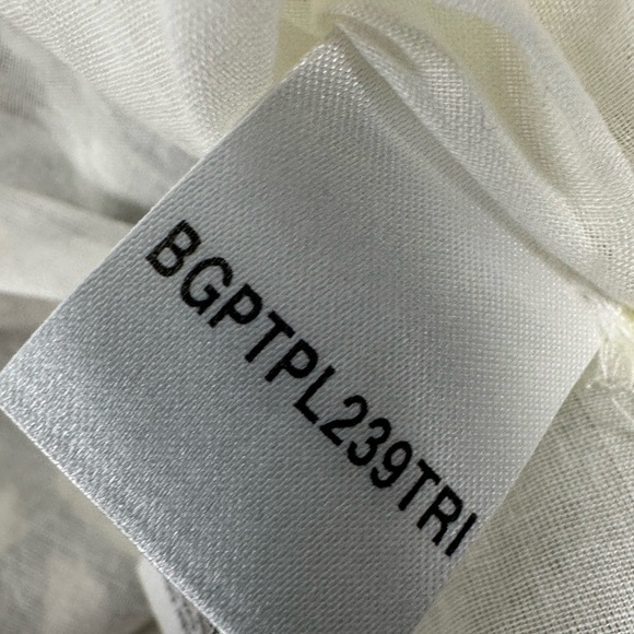 Dorothee BIS Tropical Botanical Leaf Print Halter Spaghetti Strap Midi Sun Dress - Picture 11 of 12